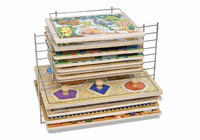 Melissa & Doug Deluxe Wire Puzzle Rack