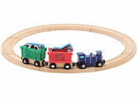 Melissa & Doug Farm Animal Train Set
