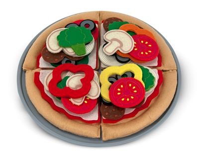 Melissa & Doug Felt Food - Pizza Set - Click to enlarge