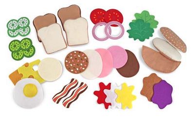 Melissa & Doug Felt Food - Sandwich Set - Click to enlarge