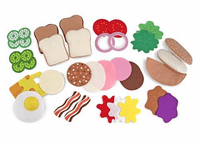Melissa & Doug Felt Food - Sandwich Set