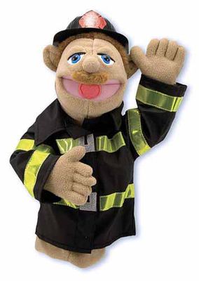 Melissa & Doug Firefighter Puppet - Click to enlarge