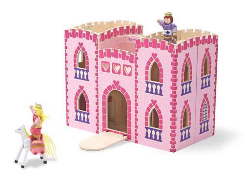 Melissa & Doug Fogli Scratch Art con Glitter da Grattare - Rosa Principessa - 4 Fogli bambina