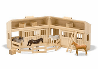 Melissa & Doug Fold & Go Stable