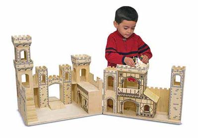 Melissa & Doug Folding Medieval Castle - Click to enlarge