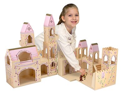 Melissa & Doug Folding Princess Castle - Click to enlarge
