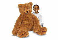 Melissa & Doug Jumbo Brown Teddy Bear - Plush