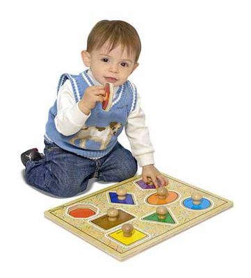 Melissa & Doug Large Shapes Jumbo Knob - Click to enlarge
