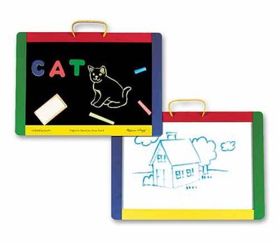 Melissa & Doug Magnetic Chalkboard/Dry-Erase Board - Click to enlarge