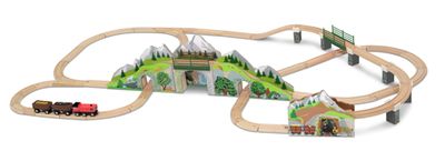 Melissa & Doug Mountain Railway Train Set - Click to enlarge