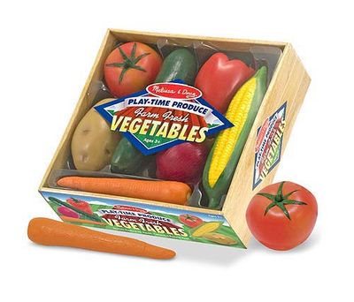 Melissa & Doug Play-Time Produce Vegetables