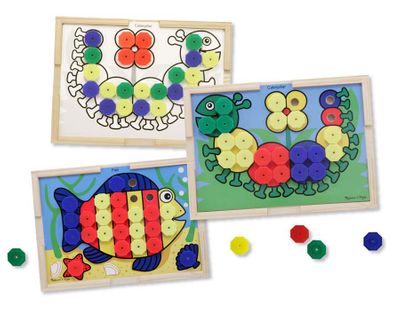 Melissa & Doug Sort & Snap Color Match
