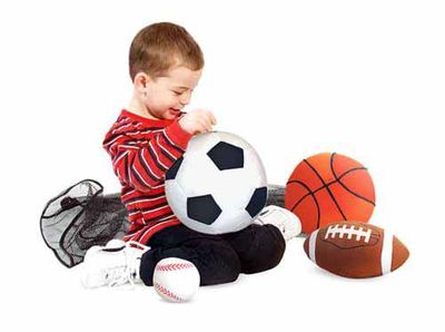 Melissa & Doug Sports Balls in a Mesh Bag - Plush - Click to enlarge