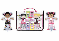 Melissa & Doug Tops and Tights Magnetic Dress-Up