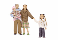 Melissa & Doug Victorian Doll Family (Caucasian)