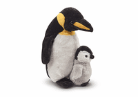 Melissa & Doug Webber Penguin with Baby