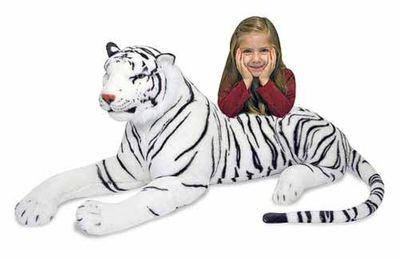 Melissa & Doug White Tiger - Plush - Click to enlarge