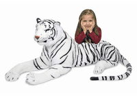 Melissa & Doug White Tiger - Plush