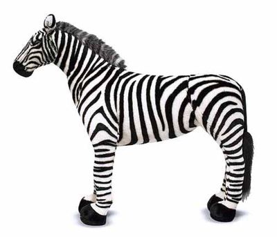 Melissa & Doug Zebra - Plush - Click to enlarge