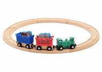 Melissa & Doug Zoo Animal Train Set