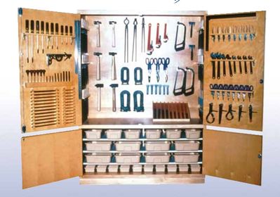 DIVERSIFIED WOODCRAFTS Metalworking Tool Storage Cabinet