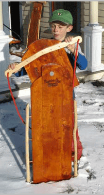 MOUNTAIN BOY SLEDWORKS Ultimate Flyer Sled – 52” long