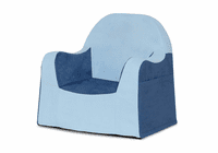 P'kolino Little Reader Chair - Light Blue