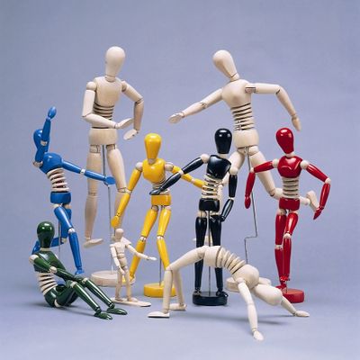 Prima Artist Ribbed 12" Manikins (Case of 6 pcs)