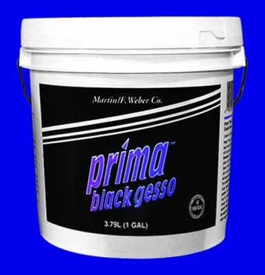 PRIMA BLACK GESSO GALLON