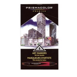Prismacolor Art Color Markers  - 6 color set