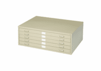 SAFCO 5-Drawer Steel Flat File