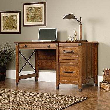 Sauder CARSON FORGE DESK WC - Click to enlarge