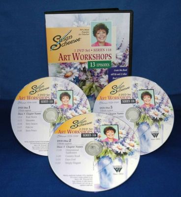 SCHEEWE ART WORKSHOP 3 DVD SET SERIES 11B--13 EPISODES - Click to enlarge