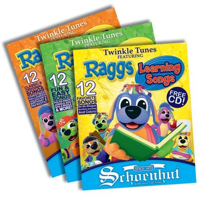 SCHOENHUT Raggs Book Set