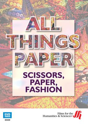 Scissors, Paper, Fashion: All Things Paper  (Enhanced DVD)