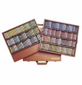 SENNELIER SOFT PASTEL LUXURY WOOD BOX SET OF 175