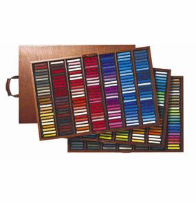SENNELIER SOFT PASTEL LUXURY WOOD BOX SET OF 525