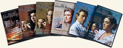 SET OF 6 DAN GREENE ART WORKSHOP VIDEOS (DVD or VHS)