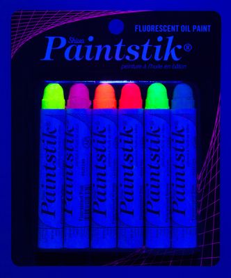 SHIVA Set of 6 Fluorescent Paintstiks