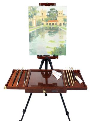 SIENNA PLEIN AIR Supply / Palette Box - Click to enlarge