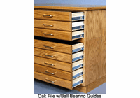 SMI OAK FLAT FILE with Cap & Base 