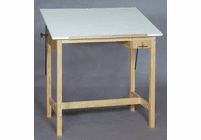 SMI Unfinished 24 x 36 4-Post Table