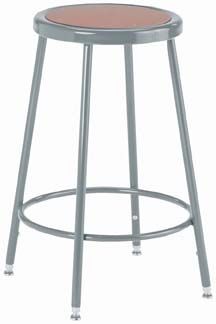 DIVERSIFIED WOODCRAFTS Steel Stool  24" High