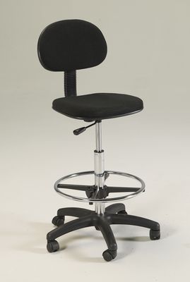 Stiletto DRAFTING-Height Chair Seating (in Black or Red)