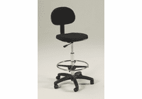 Stiletto DRAFTING-Height Chair Seating (in Black or Red)