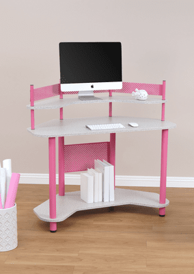 STUDIO DESIGNS / CALICO Study Corner Desk Pink