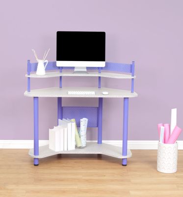 STUDIO DESIGNS / CALICO Study Corner Desk Purple