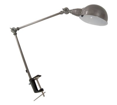 STUDIO DESIGNS Retro Lamp / Brushed Steel-13W CFL Bulb Included
