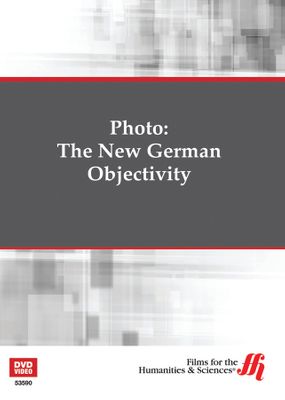 The New German Objectivity: Photo  (Enhanced DVD)