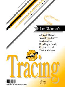 TRACING PAPER by Jack Richeson and Co. 11" x 14" - 50 sheets